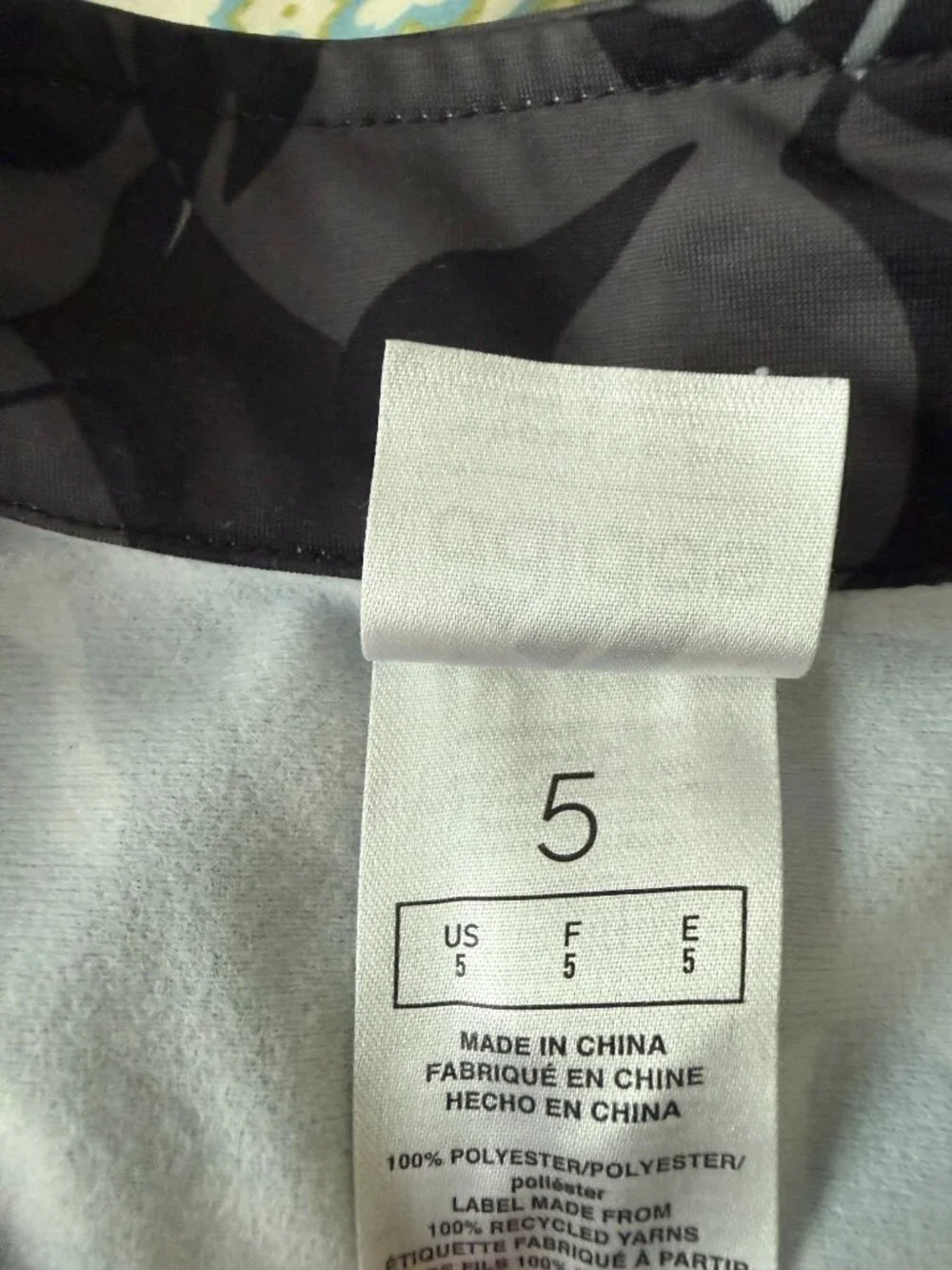 adidas Girls Size 5 Floral Track Suit Jacket Jogger Pants Black Gray Pink